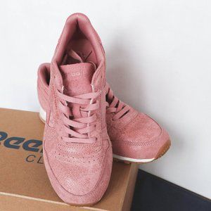REEBOK | Pink leather sneaker